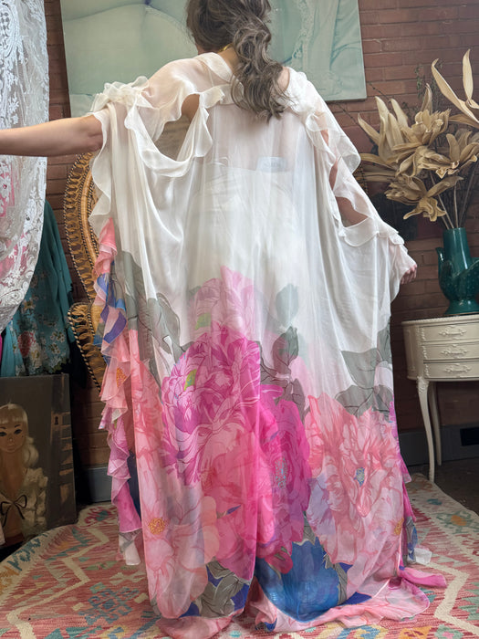 Valentino, 2020 silk chiffon floral dress