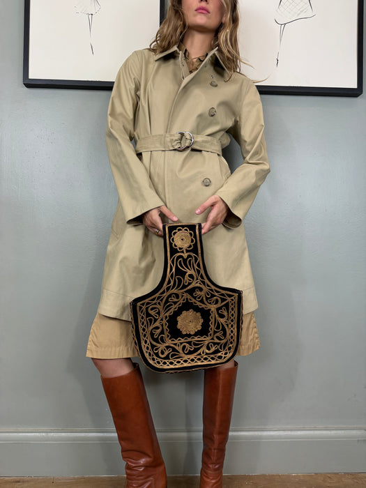 Gucci, Y2K monogrammed trenchcoat