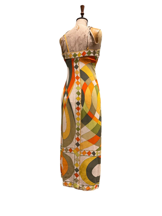 Emilio Pucci, 70s silk print shift dress