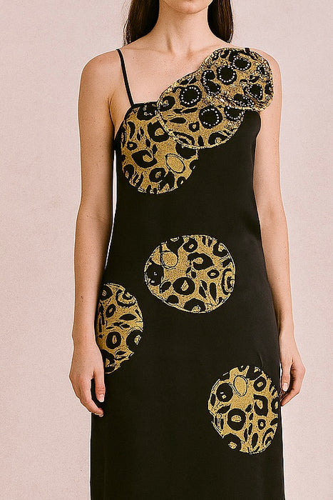 Chloé, late 90s silk beaded dress