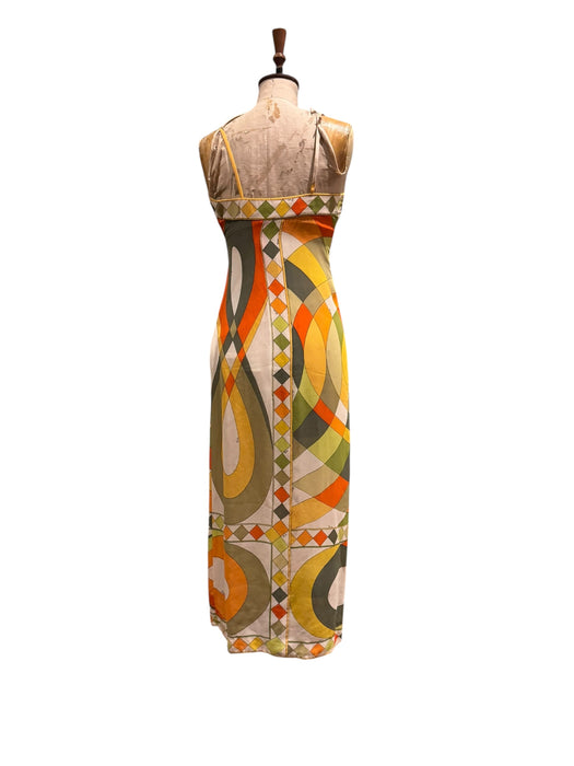 Emilio Pucci, 70s silk print shift dress