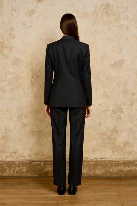 Gucci, by Tom Ford pin stripe suit