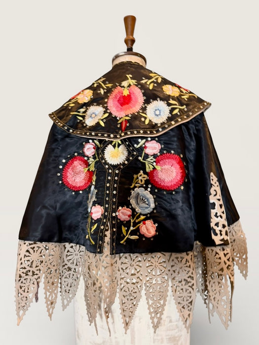 Drew, 30s Matador style Trajes de Luces embroidered and sequins cape