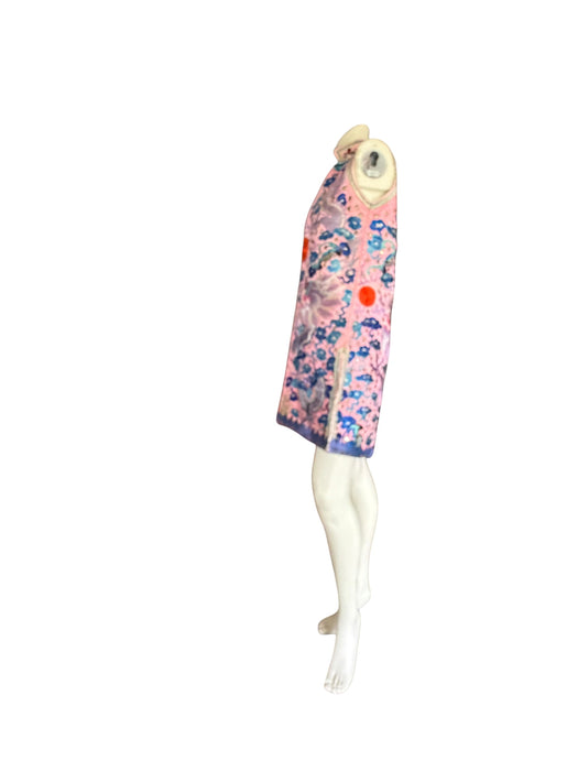 Magda, Late Qing dynasty Chinese silk embroidered waistcoat/dress