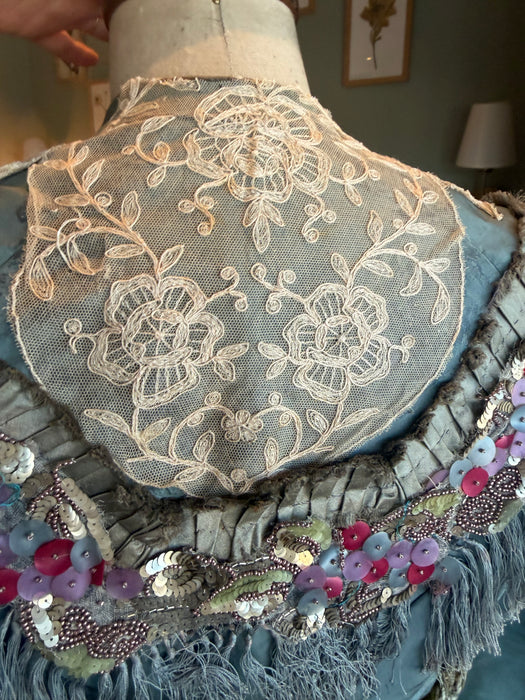 Astra, Reworked Victorian beaded jacket