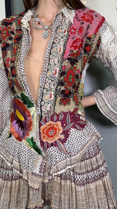 Ash, Victorian embroidered jacket