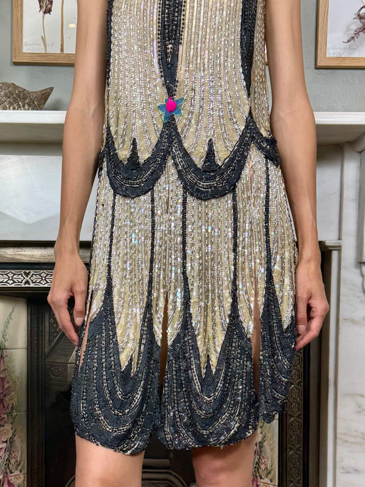 Susanne, 20s re-worked flapper dress