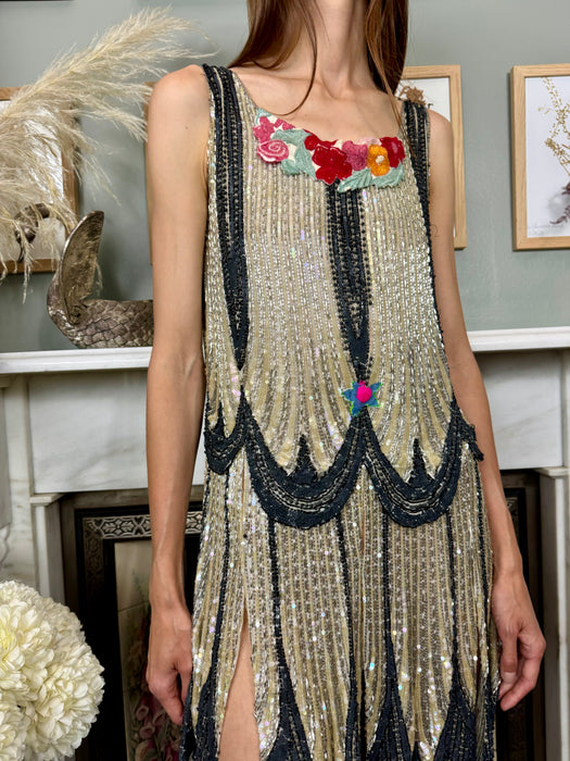 Susanne, 20s re-worked flapper dress