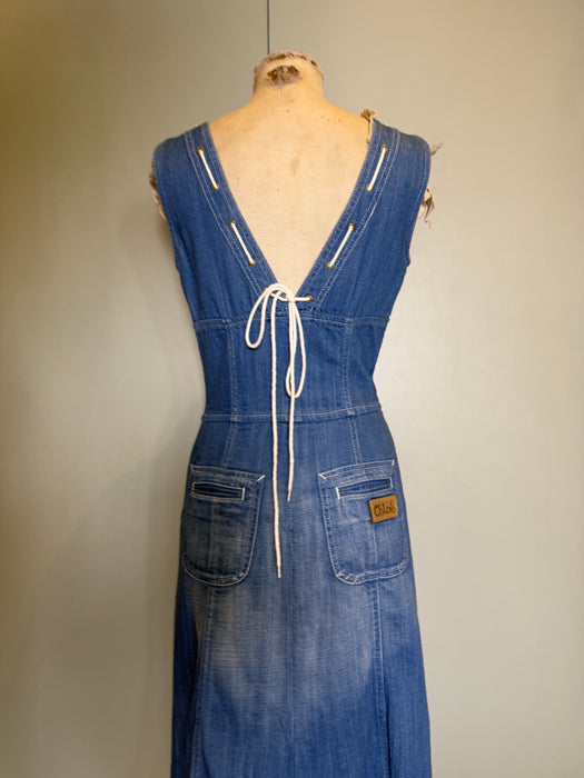 Chloé, 2004 by Phoebe Philo denim dress
