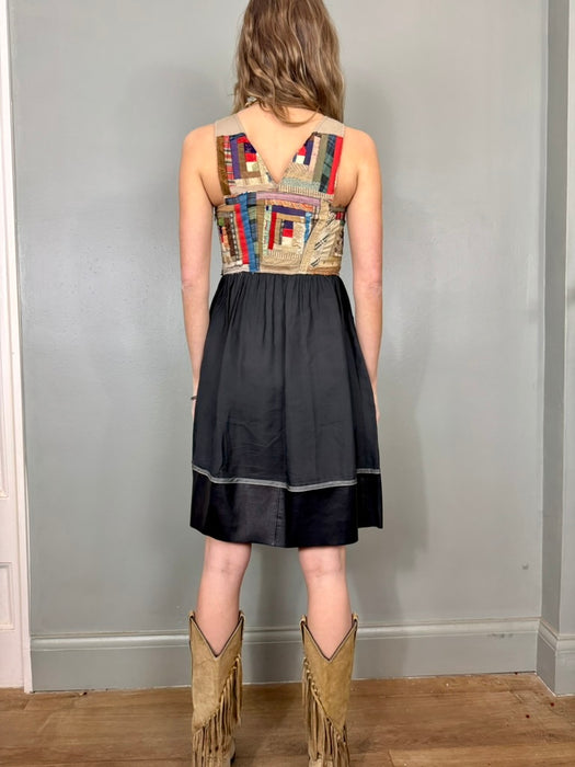 Derek Lam, reworked dress with patchwork top