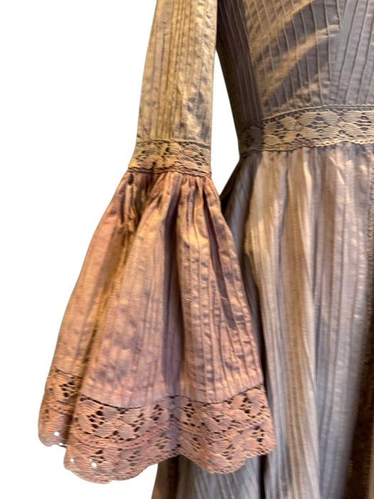 Mani, 70s Mexicana ombré hand dyed dress