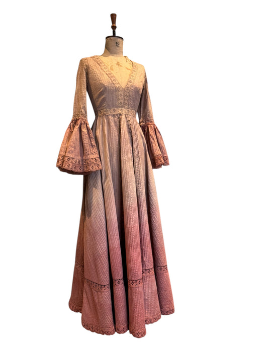 Mani, 70s Mexicana ombré hand dyed dress