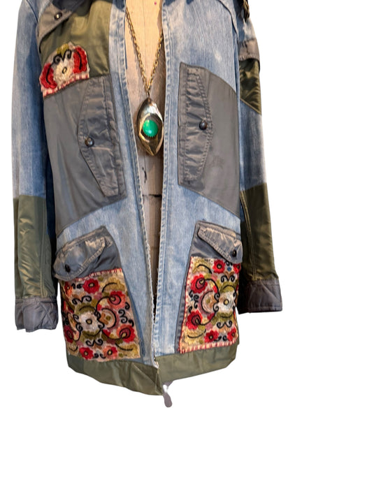 Virna, 70s denim reworked jacket