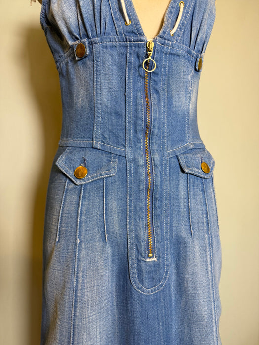 Chloé, 2004 by Phoebe Philo denim dress
