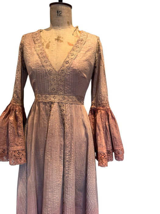 Mani, 70s Mexicana ombré hand dyed dress