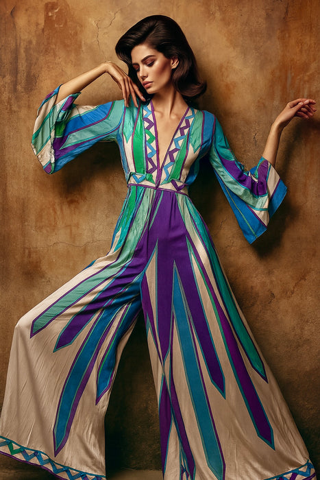 Pucci, 70s iconic silk jersey jumpsuit