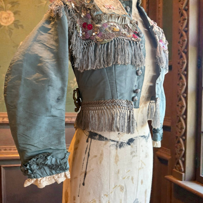 Astra, Reworked Victorian beaded jacket