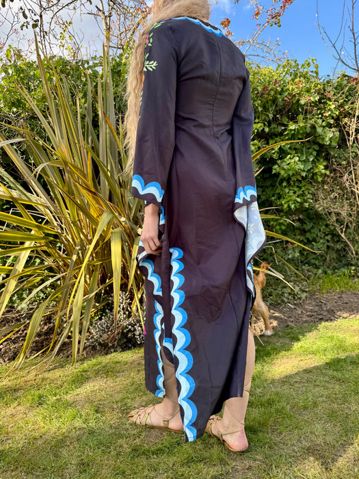 Jasmine, 60s Mexican angel sleeve kaftan dress