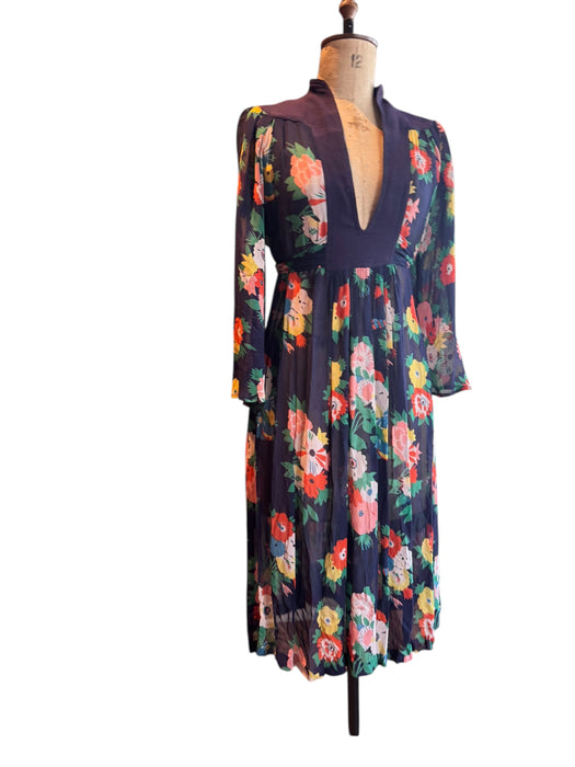Ossie Clark, for Radley floral print dress and matching scarf
