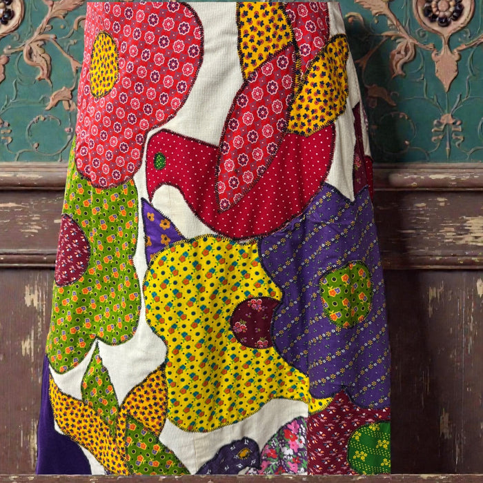 Blums -Vogue, of Beverley Hills 60s “Flower Power” jacket and skirt set