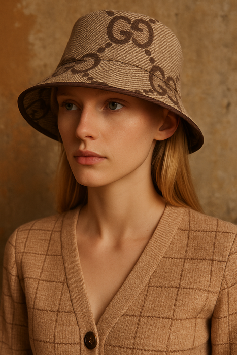 Gucci, 80s wool logo hat