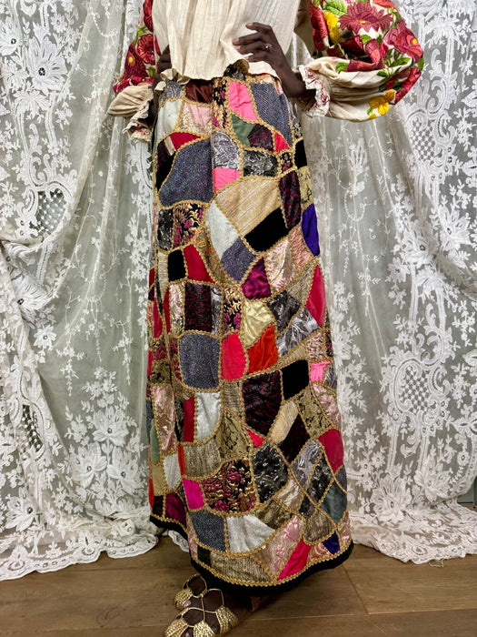 Sigrid, 60s patchwork A line skirt