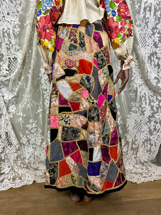 Sigrid, 60s patchwork A line skirt