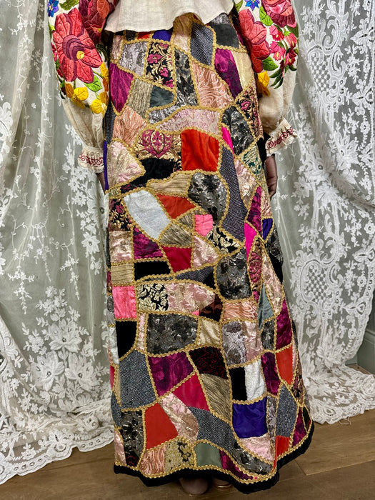 Sigrid, 60s patchwork A line skirt