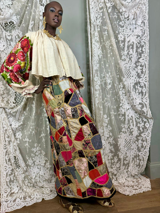 Sigrid, 60s patchwork A line skirt