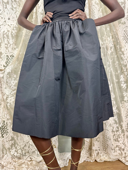 Miu Miu, Y2k black strapless dress