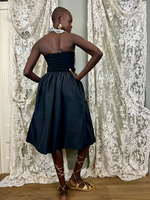 Miu Miu, Y2k black strapless dress