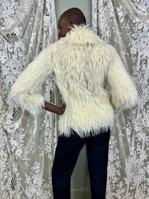Neiman, 70s cream wool thread jacket