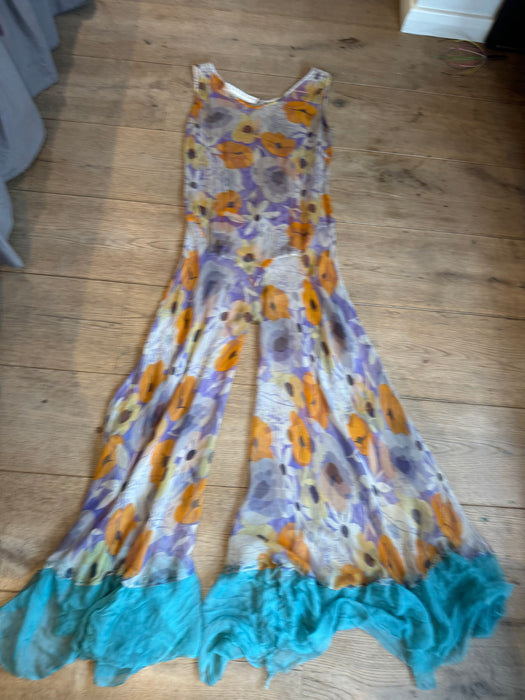 Riki, reworked 30s floral flare jumpsuit