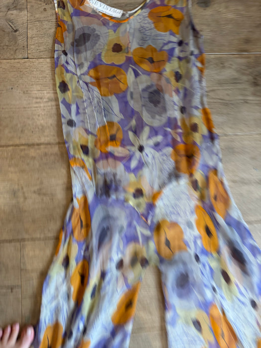 Riki, reworked 30s floral flare jumpsuit