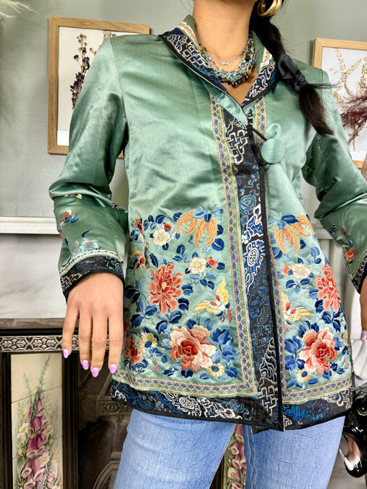 Cora, 30s Chinese embroidered jacket