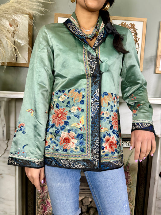 Cora, 30s Chinese embroidered jacket