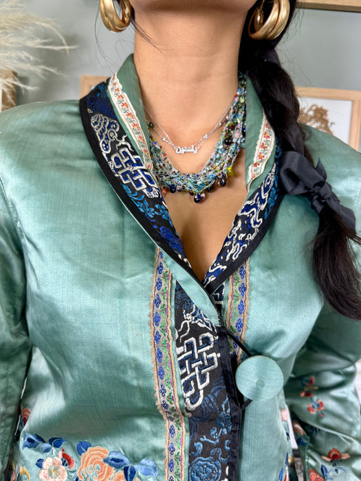 Cora, 30s Chinese embroidered jacket
