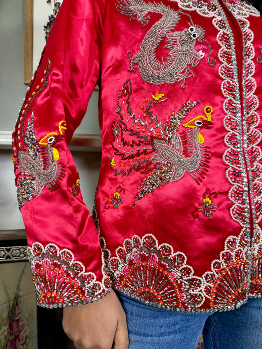 Yaz, 50s Chinese beaded jacket