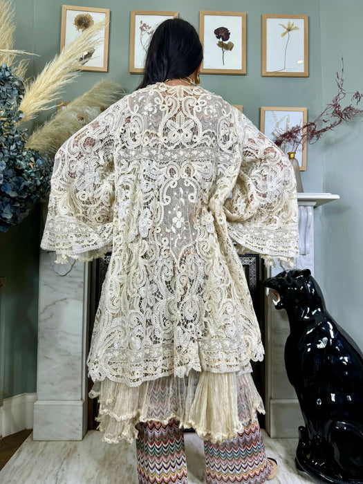 Battenberg, original battengerg lace coat