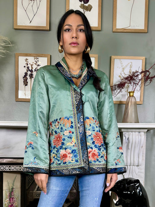 Cora, 30s Chinese embroidered jacket