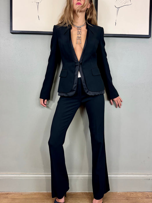 Tom Ford, Y2K black silk tuxedo