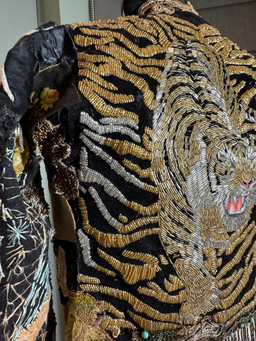 Estelle, reworked patchwork Victorian jacket