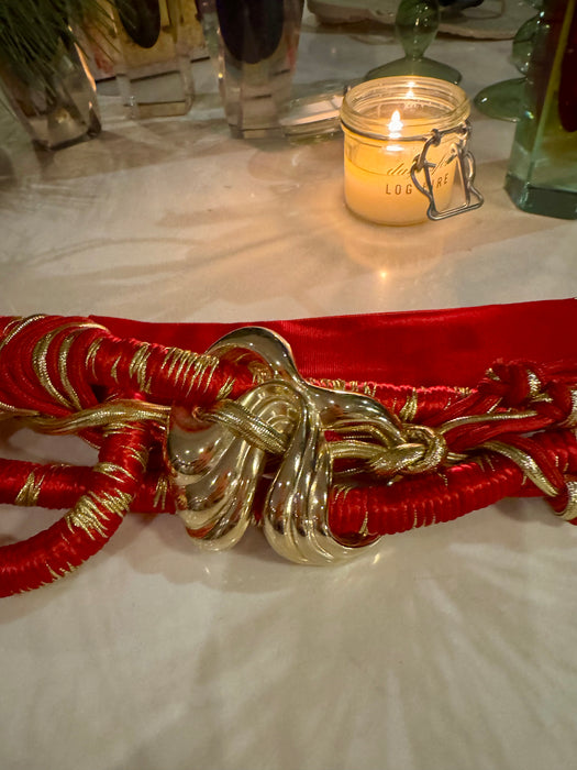 Carolyn Tanner, vintage rope and metal adjustable belt