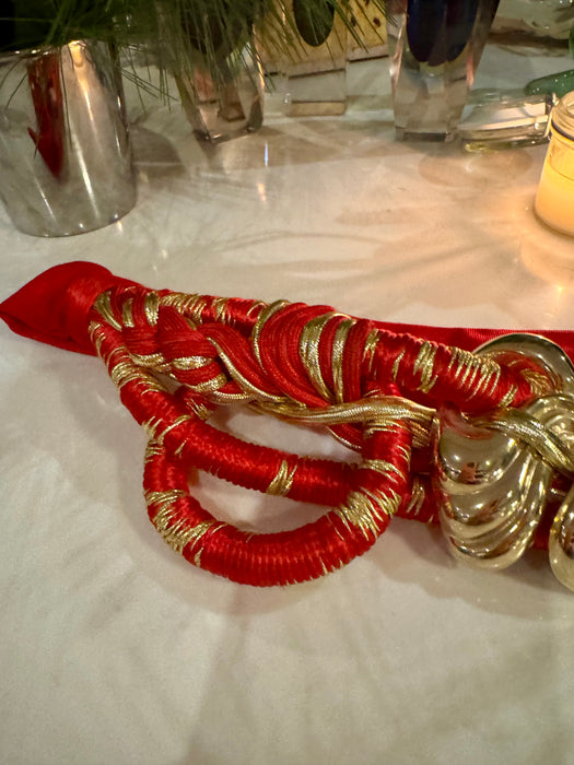 Carolyn Tanner, vintage rope and metal adjustable belt