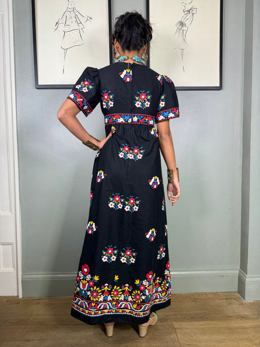 Dollyrockers, 60s cotton floral print dress