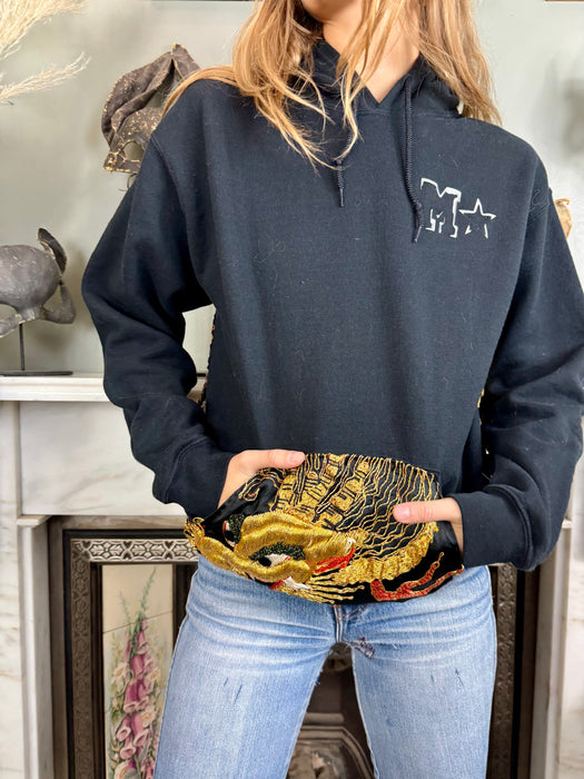 Dutch, reworked vintage embroidered sweatshirt
