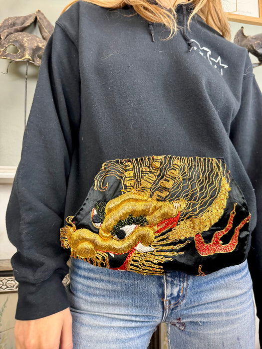 Dutch, reworked vintage embroidered sweatshirt