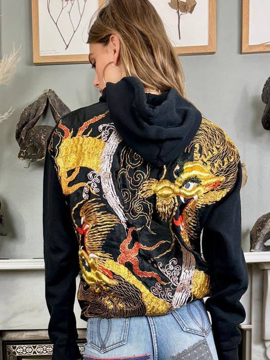 Dutch, reworked vintage embroidered sweatshirt