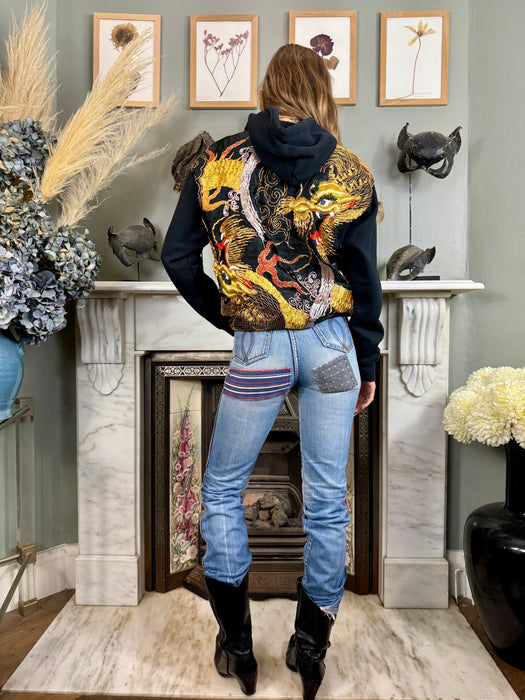 Dutch, reworked vintage embroidered sweatshirt