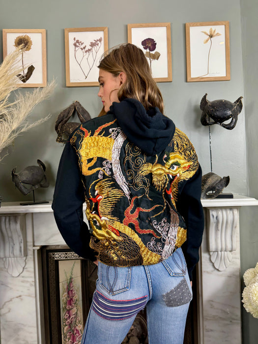Dutch, reworked vintage embroidered sweatshirt